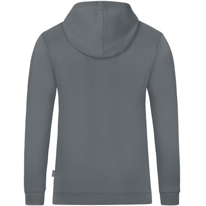 JAKO Kapuzensweat Organic (steingrau)