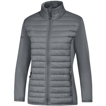 JAKO Hybridjacke Corporate Damen Grau