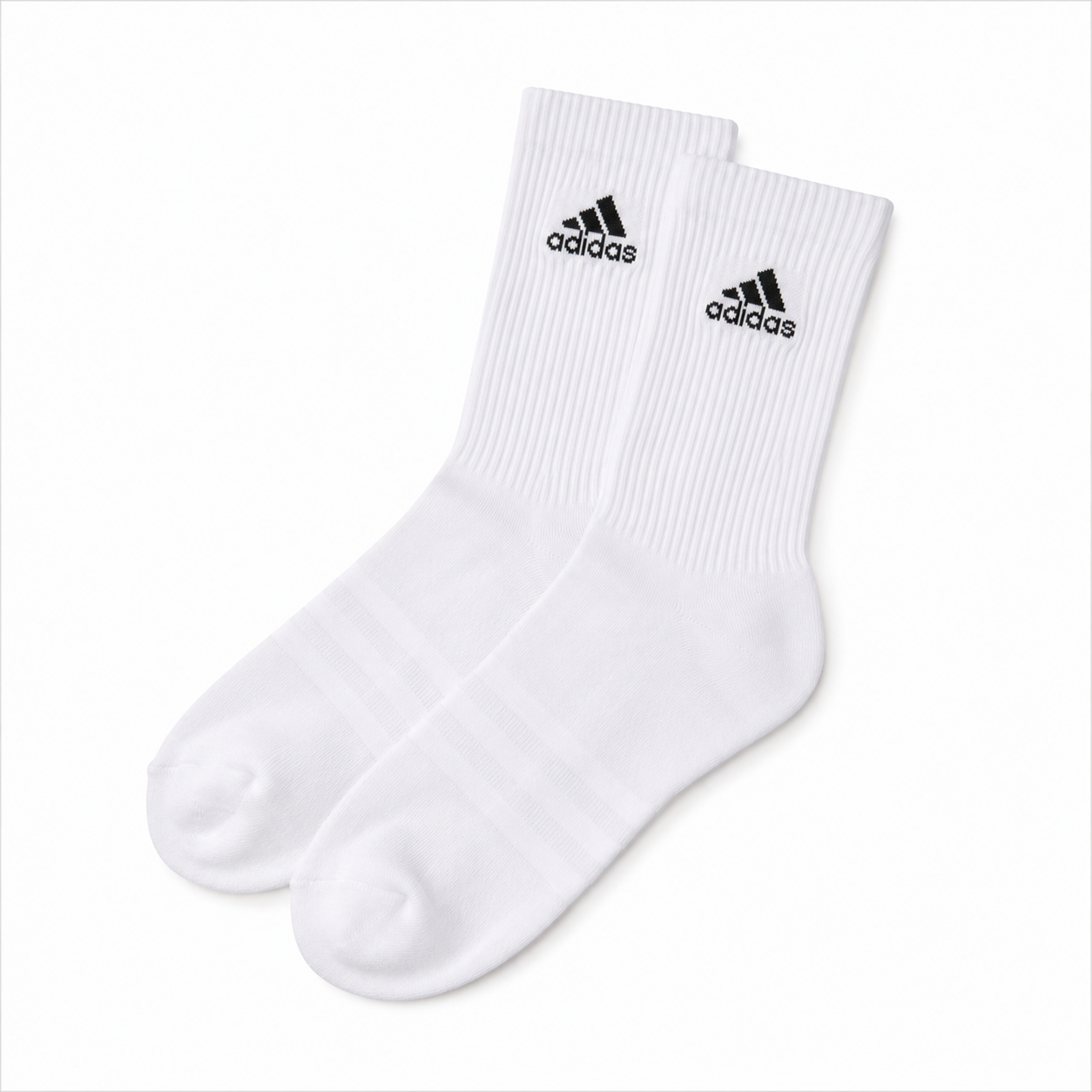 ADIDAS AdiCrew Socken 1 Paar Weiß Gr. 35-38