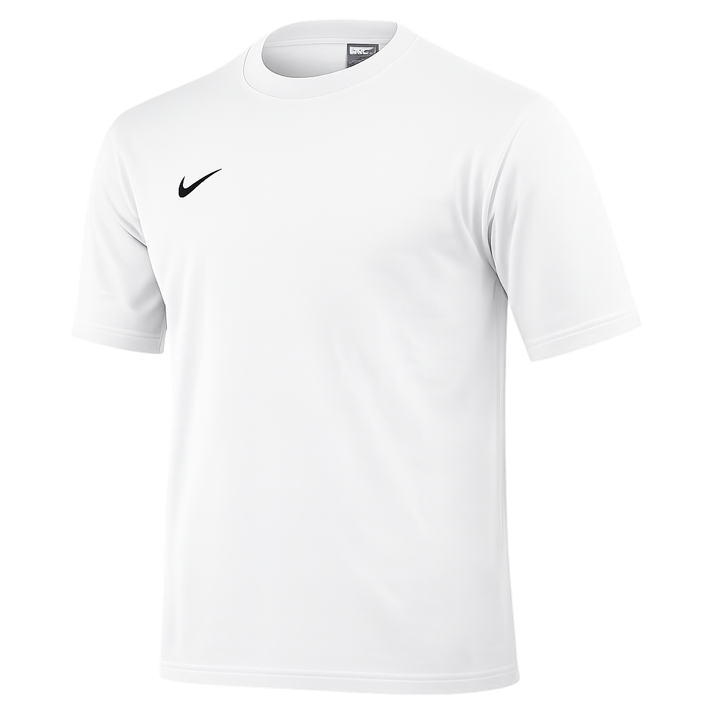 Nike T-Shirt Cotton Team Herren Weiß