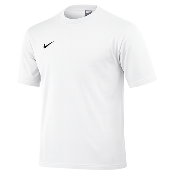 Nike T-Shirt Cotton Team Herren Weiß