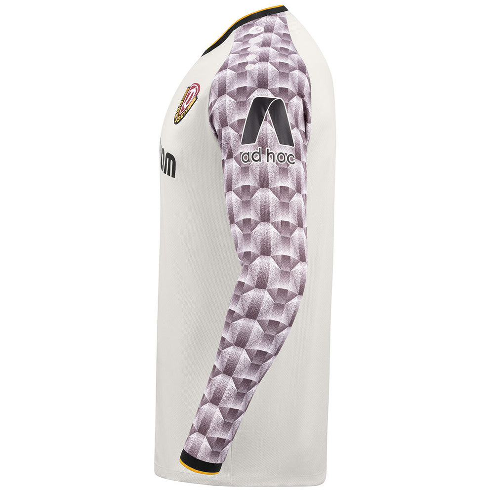 JAKO Dynamo Dresden Trikot Away LA (cremeweiß)