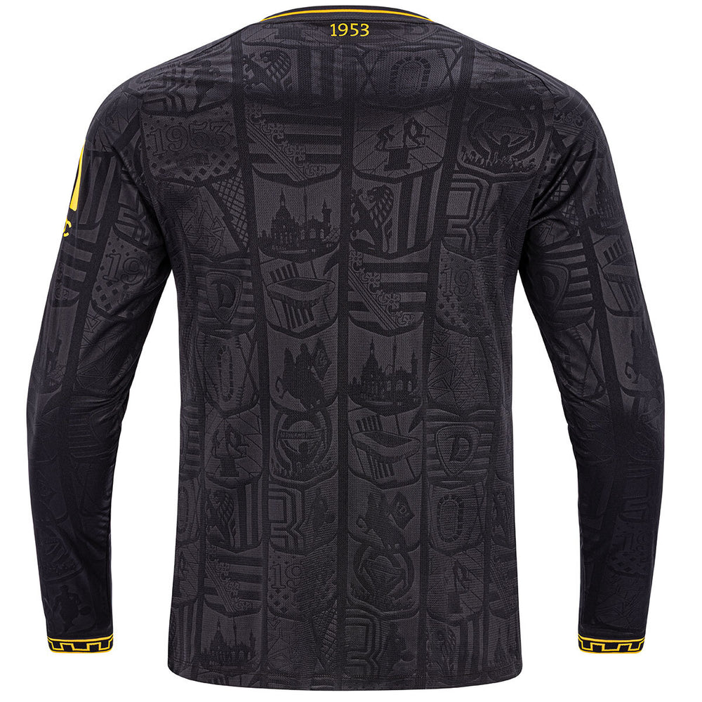 JAKO Dynamo Dresden Trikot Ausweich LA (schwarz)