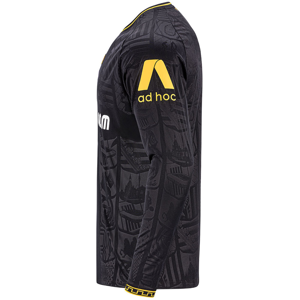 JAKO Dynamo Dresden Trikot Ausweich LA (schwarz)