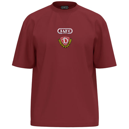 JAKO Dynamo Dresden T-Shirt Freizeit (rubinrot)