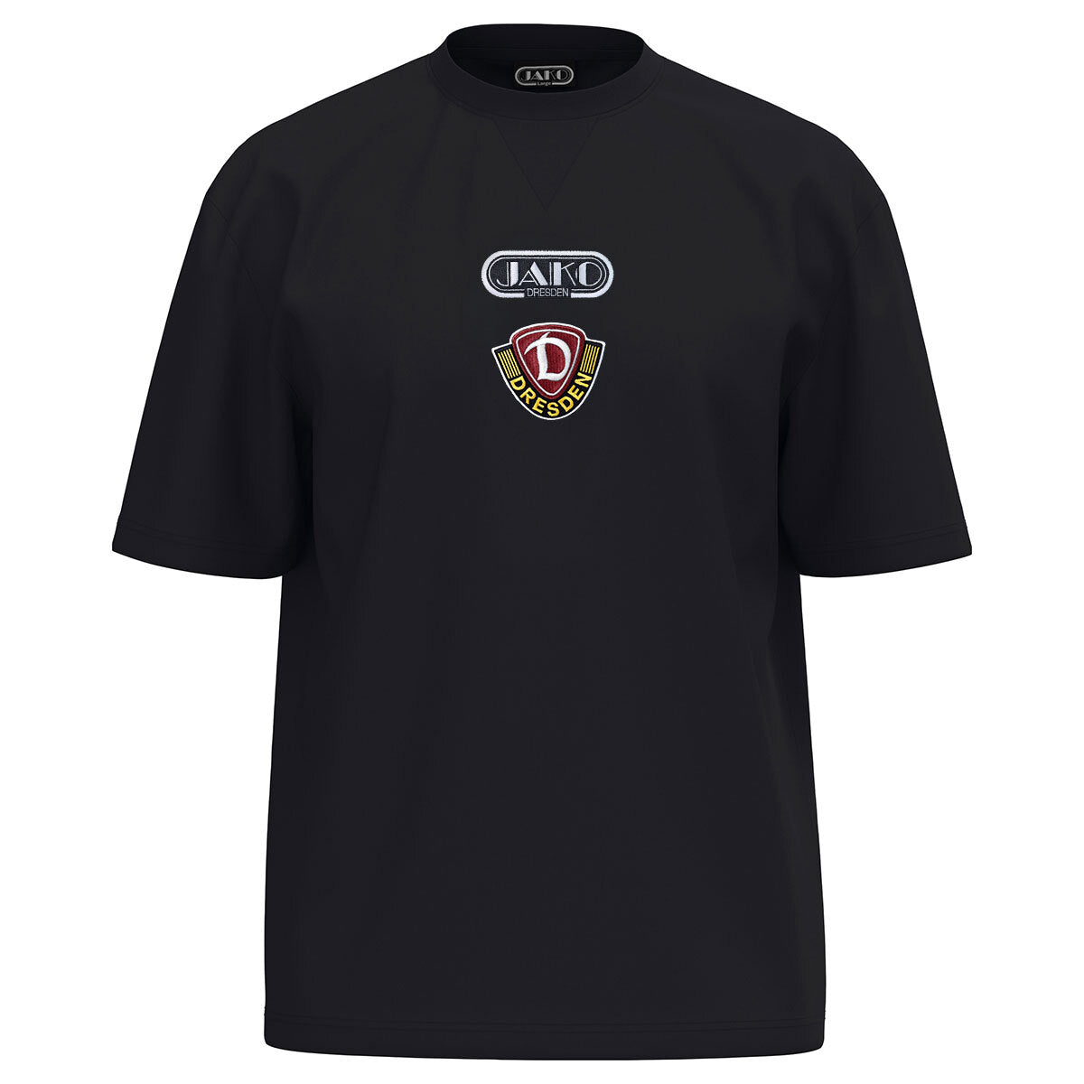 JAKO Dynamo Dresden T-Shirt Freizeit (schwarz)