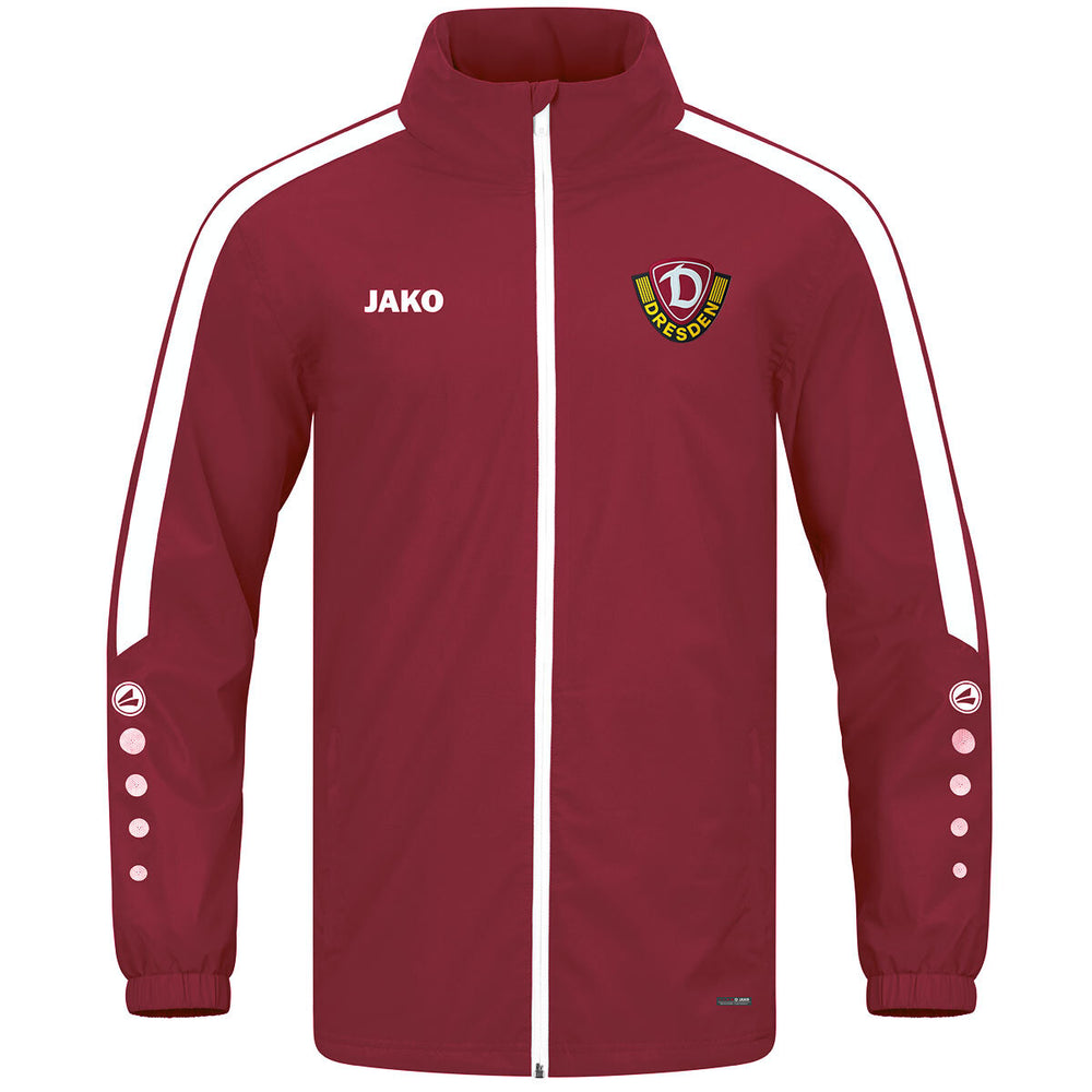 JAKO Dynamo Dresden Allwetterjacke Power (bordeaux ohne All-inkl.com)