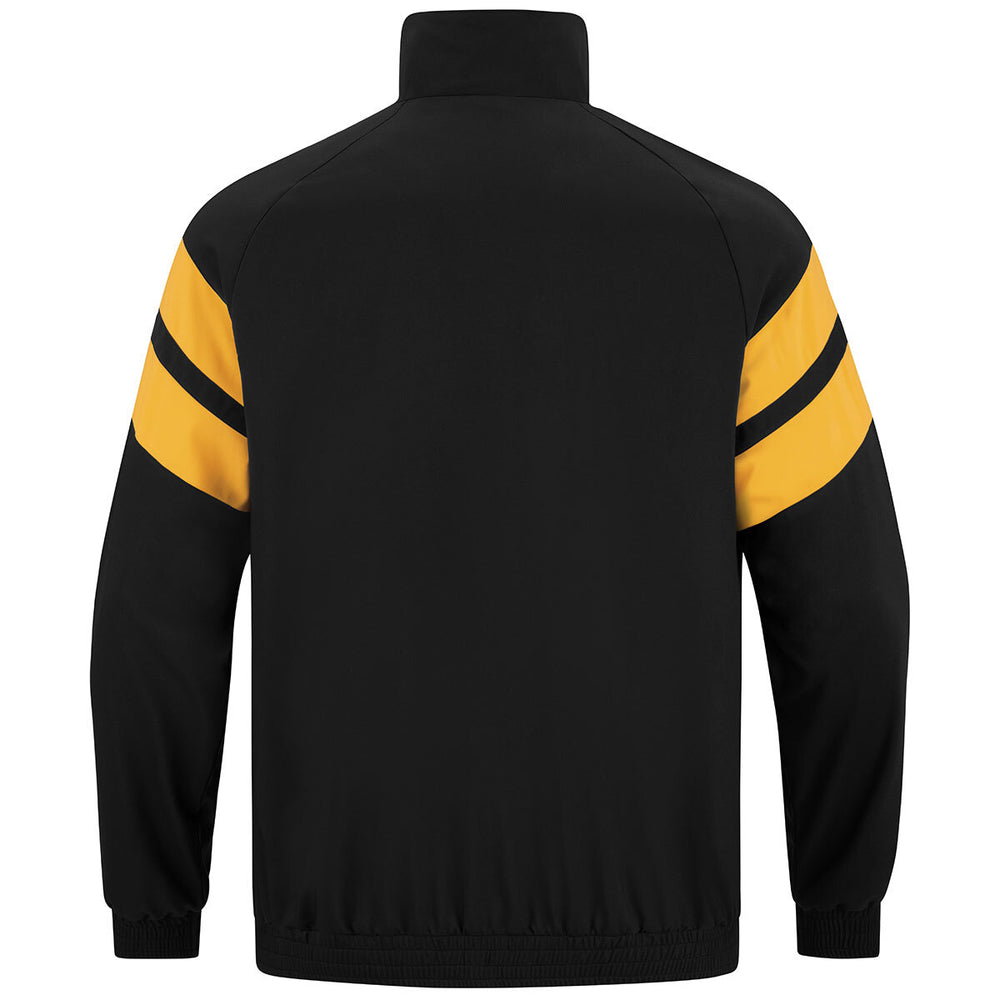 JAKO Dynamo Dresden Freizeitjacke Retro (schwarz/dynamic yellow)