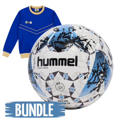 Hummel Trainingsball Inspire 430 Blau 5 × DYF Sweatshirts Blau