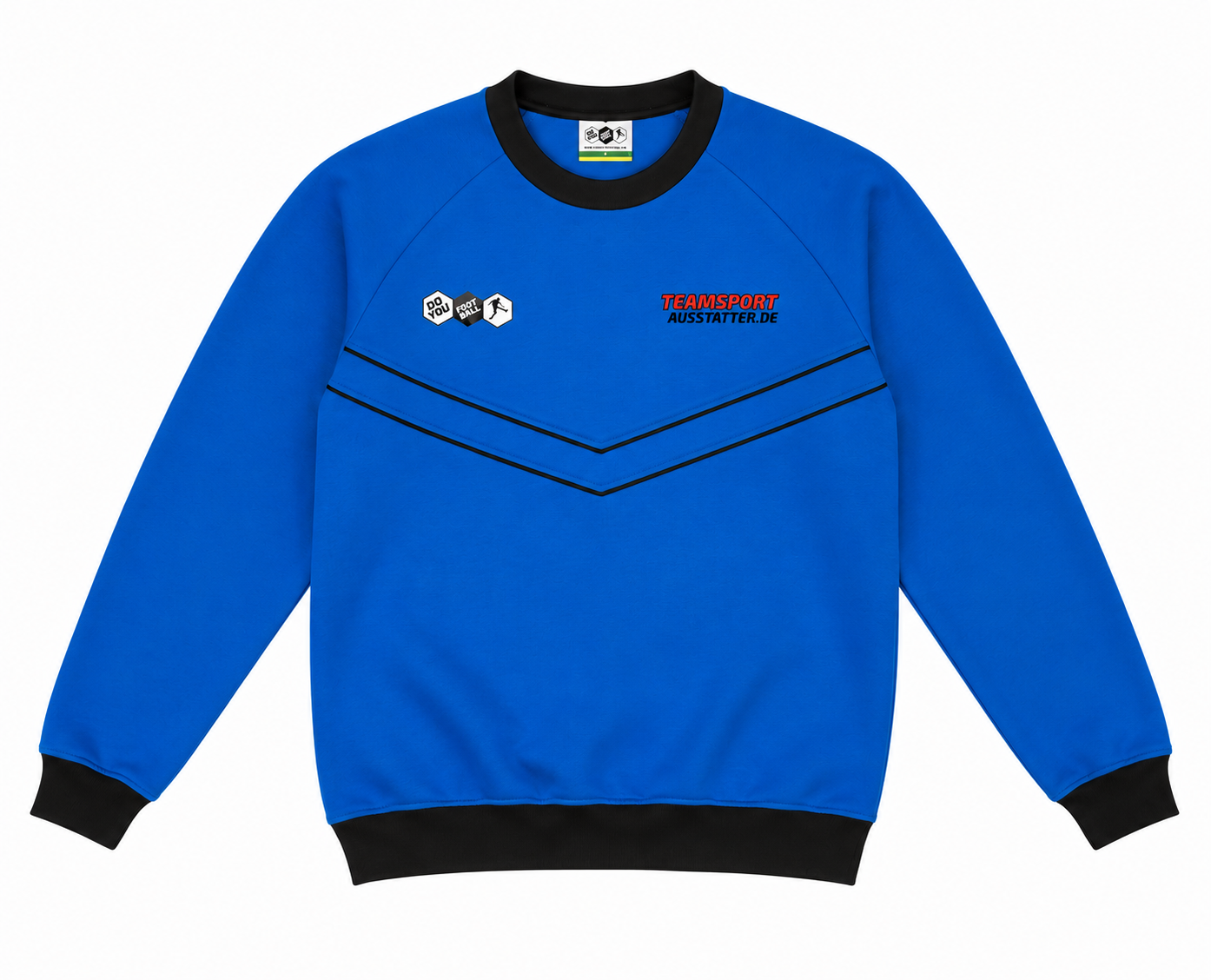Do You Football Sweatshirt Kinder Blau