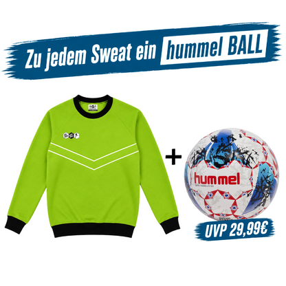 DYF Sweatshirt Grün × Hummel Lite 350 INSPIRE Training 5