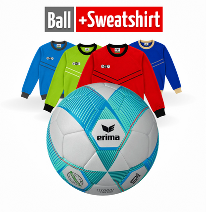 ERIMA 290 HYBRID Lite 5 x DYF Sweatshirt Rot