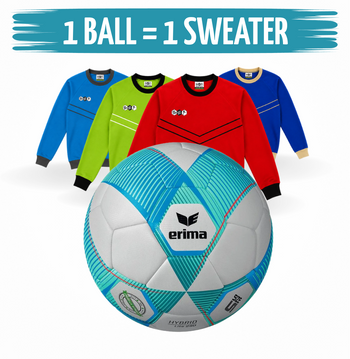 ERIMA 290 HYBRID Lite 5 x DYF Sweatshirt Rot