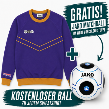 DYF Sweatshirt Kinder Türkis × JAKO Match 3.0 Gr. 5