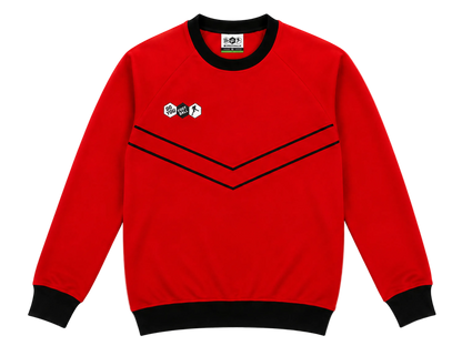 DYF Sweatshirt Rot × Hummel Lite 350 INSPIRE Training 5