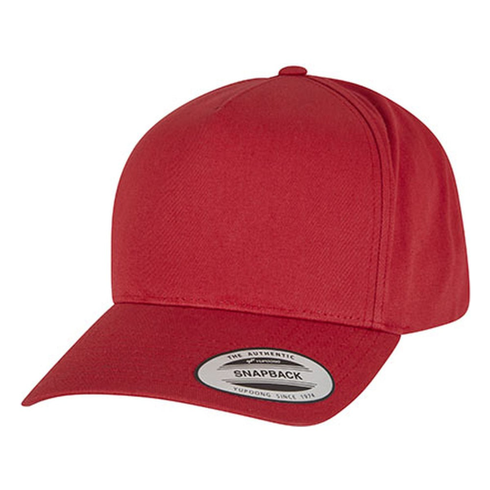 Sport Nord 5-Panel Curved Classic Snapback (Mars Red)
