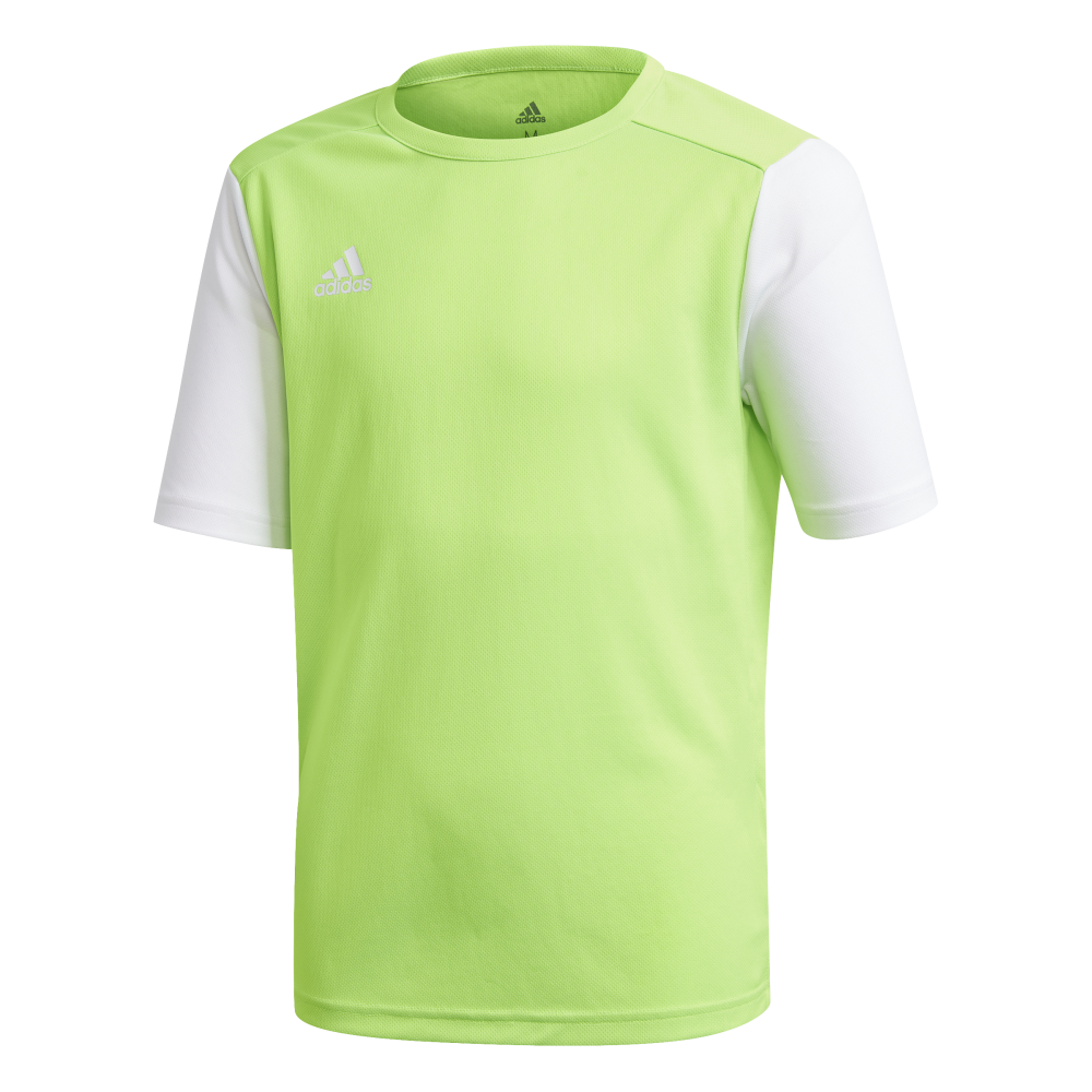 ADIDAS Estro 19 Trikot Kind (solar green/white) - Front View