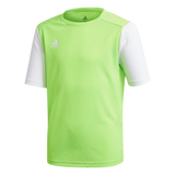 ADIDAS Estro 19 Trikot Kind (solar green/white) - Front View