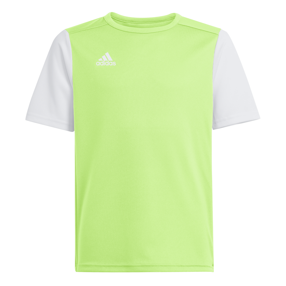 ADIDAS Estro 19 Trikot Kind (solar green/white) - Front View