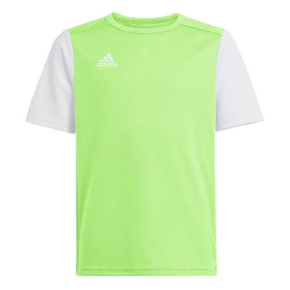 ADIDAS Estro 19 Trikot Kind (solar green/white) - Front View