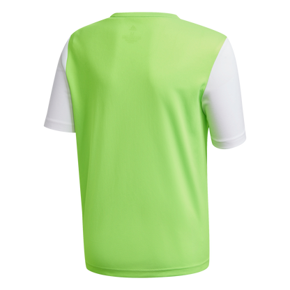 ADIDAS Estro 19 Trikot Kind (solar green/white) - Back Center View