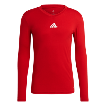 ADIDAS Team Base Longsleeve Herren (team power red) - Front View