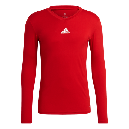 ADIDAS Team Base Longsleeve Herren (team power red) - Front View