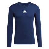 ADIDAS Team Base Longsleeve Herren (team navy blue) - Front View
