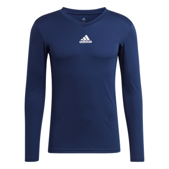 ADIDAS Team Base Longsleeve Herren (team navy blue) - Front View