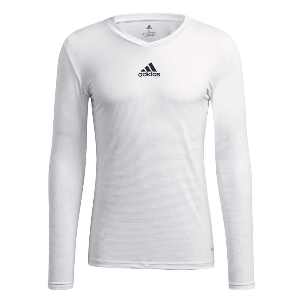 ADIDAS Team Base Longsleeve Herren (white) - Front View