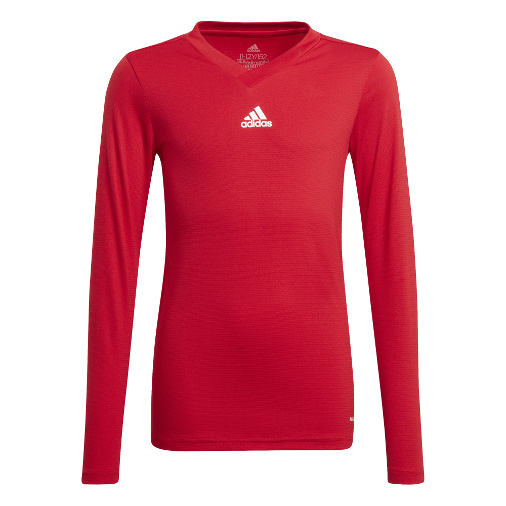 ADIDAS Team Base Longsleeve Kind (team power red) - Front View