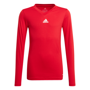 ADIDAS Team Base Longsleeve Kind (team power red) - Front Center View