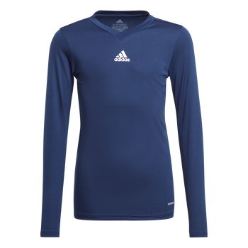 ADIDAS Team Base Longsleeve Kind (team navy blue) - Front View