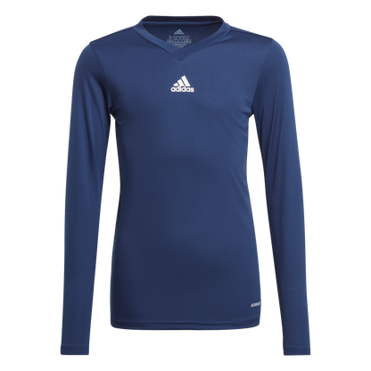 ADIDAS Team Base Longsleeve Kind (team navy blue) - Front Center View