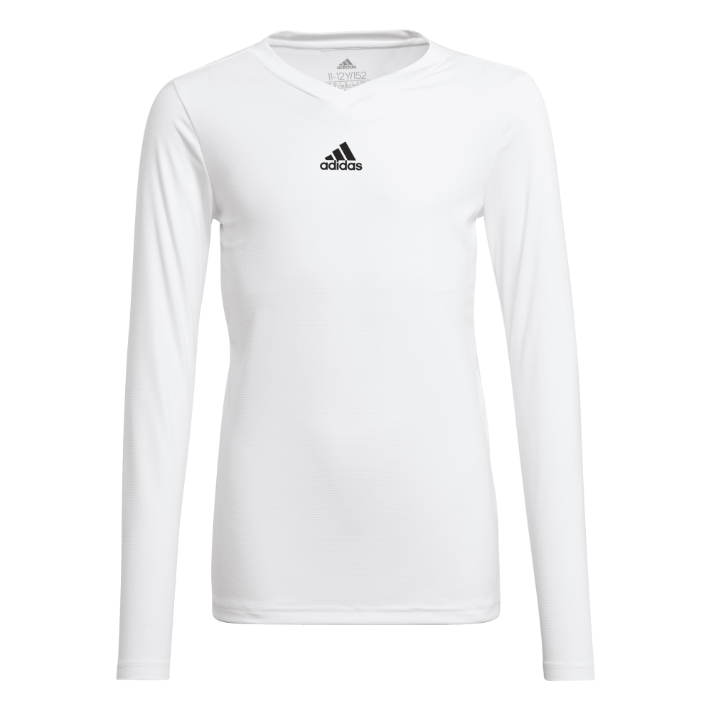 ADIDAS Team Base Longsleeve Kind (white) - Front Center View
