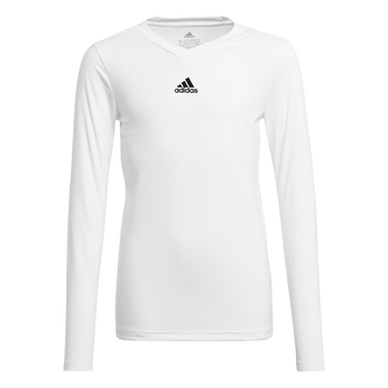 ADIDAS Team Base Longsleeve Kind (white) - Front Center View