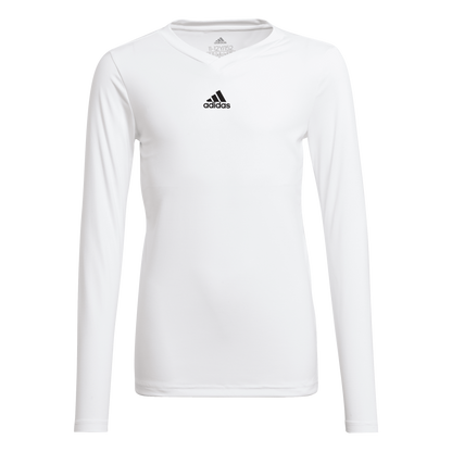 ADIDAS Team Base Longsleeve Kind (white) - Front Center View
