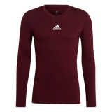 ADIDAS Team Base Longsleeve Herren (team maroon) - Front View
