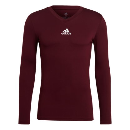 ADIDAS Team Base Longsleeve Herren (team maroon) - Front View