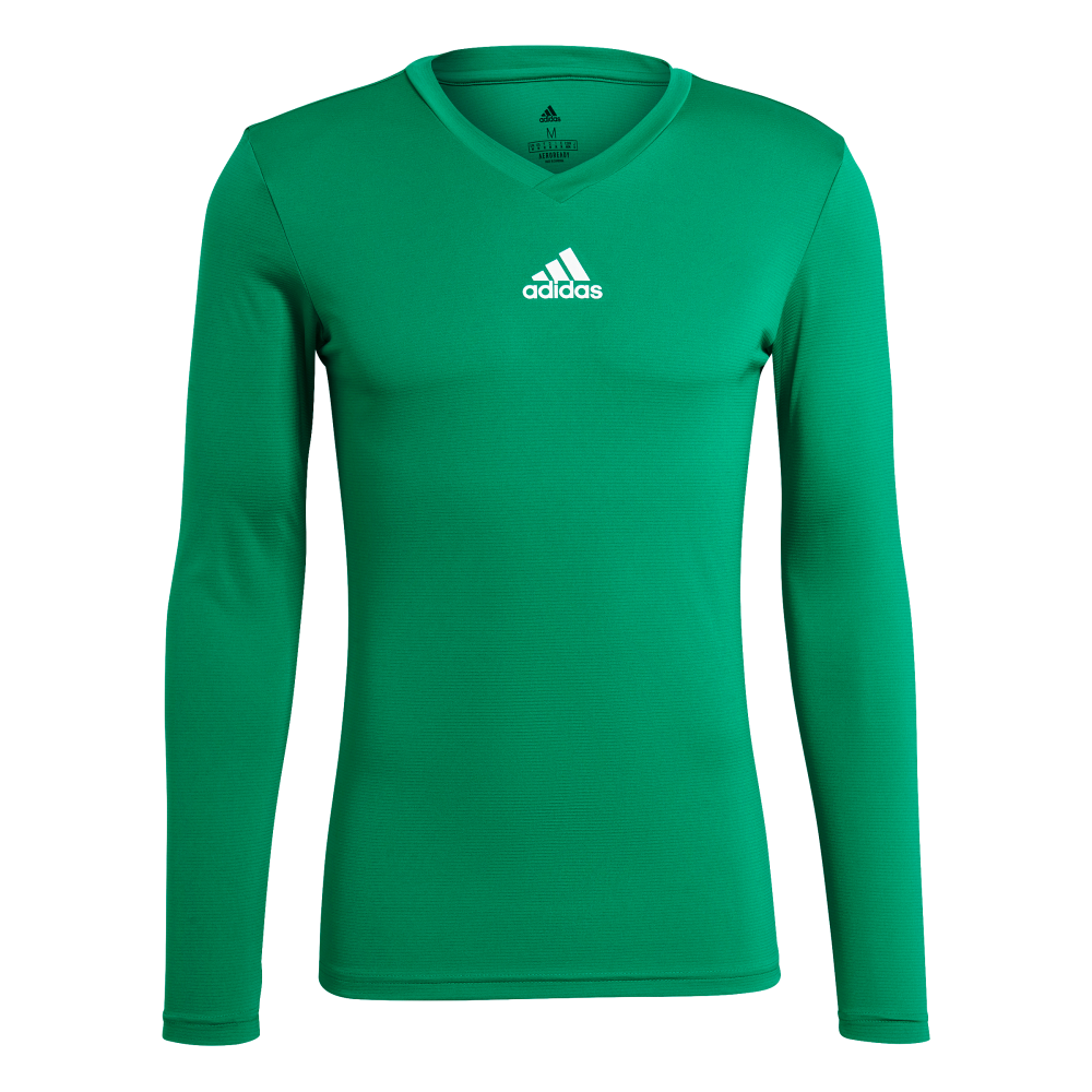 ADIDAS Team Base Longsleeve Herren (team green) - Front View