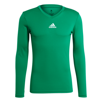 ADIDAS Team Base Longsleeve Herren (team green) - Front View