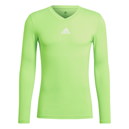 ADIDAS Team Base Longsleeve Herren (team solar green) - Front View