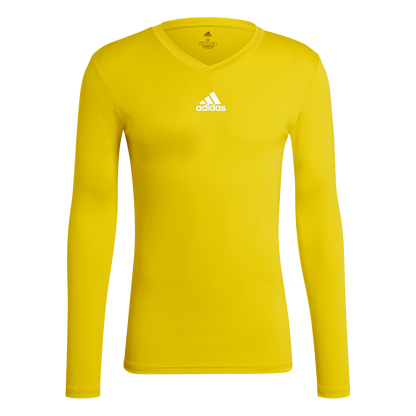 ADIDAS Team Base Longsleeve Herren (team yellow) - Front View