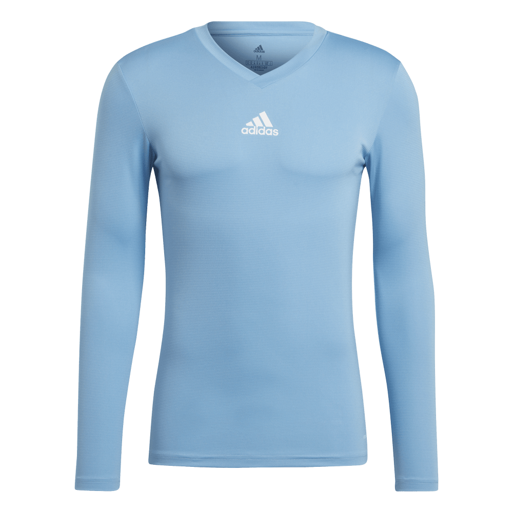 ADIDAS Team Base Longsleeve Herren (team light blue) - Front View