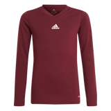 ADIDAS Team Base Longsleeve Kind (team maroon) - Front View