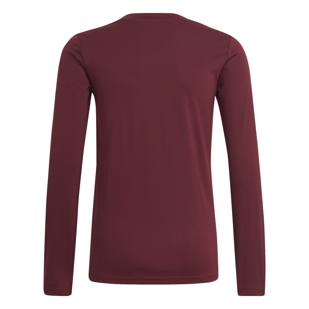 ADIDAS Team Base Longsleeve Kind (team maroon) - Back Center View