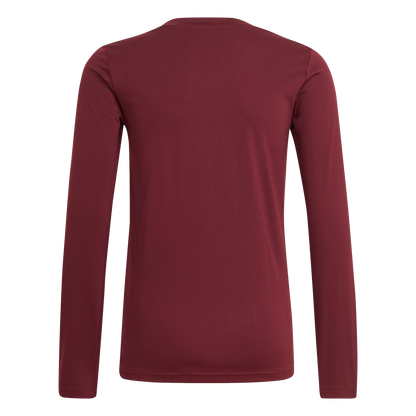 ADIDAS Team Base Longsleeve Kind (team maroon) - Back Center View
