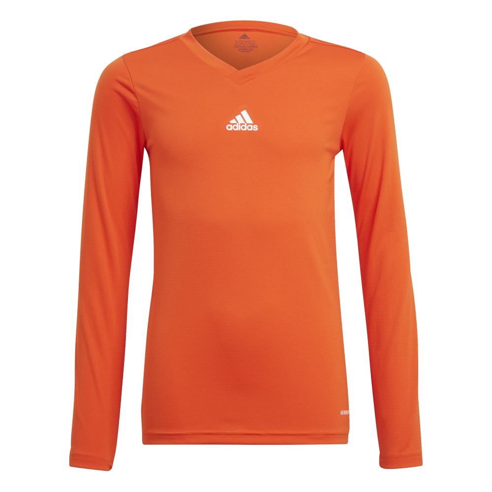 ADIDAS Team Base Longsleeve Kind (team orange) - Front View