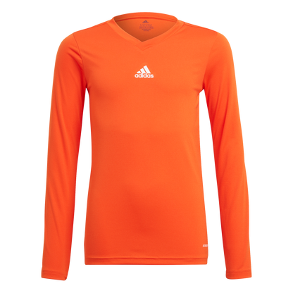ADIDAS Team Base Longsleeve Kind (team orange) - Front View