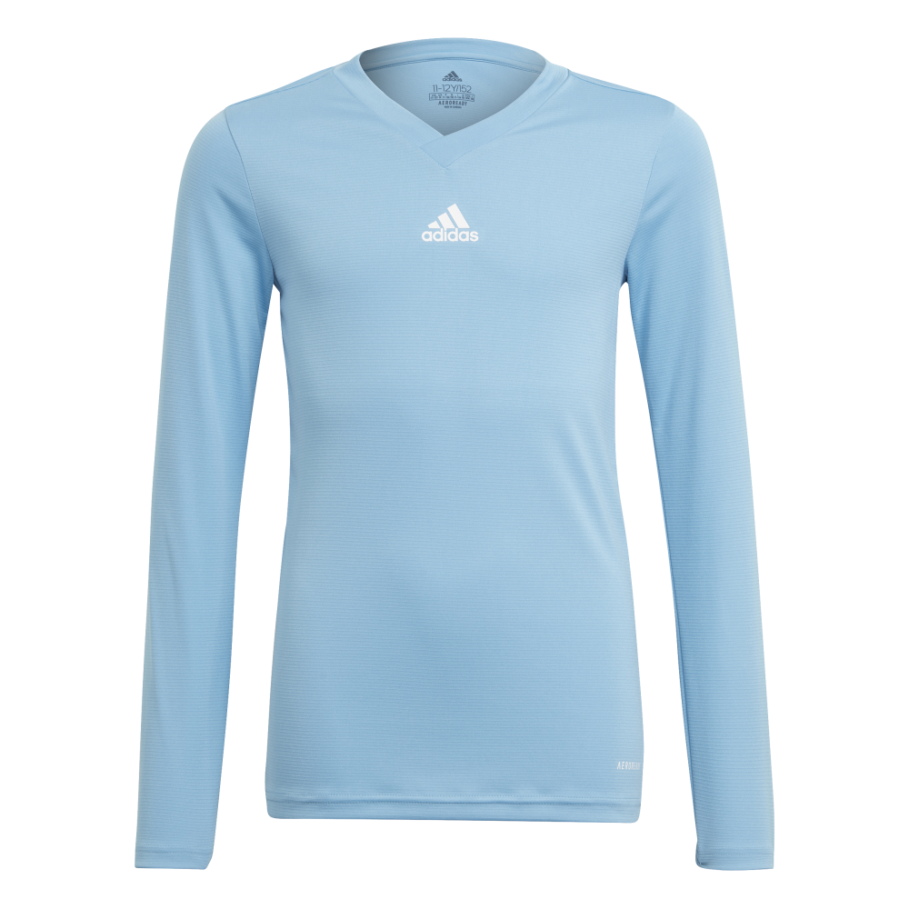 ADIDAS Team Base Longsleeve Kind (team light blue) - Front View